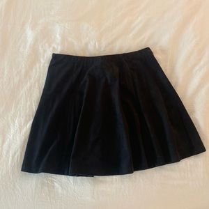 Faux Suede Skirt